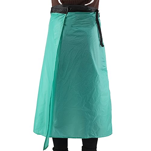 PinbWD Ultra Light Rain Skirt, Waterproof Lightweight Kilt, Breathable Windproof Raincoat Liner, Packable Windbreak for Cycling, Riding, Camping, Hiking - Image 1