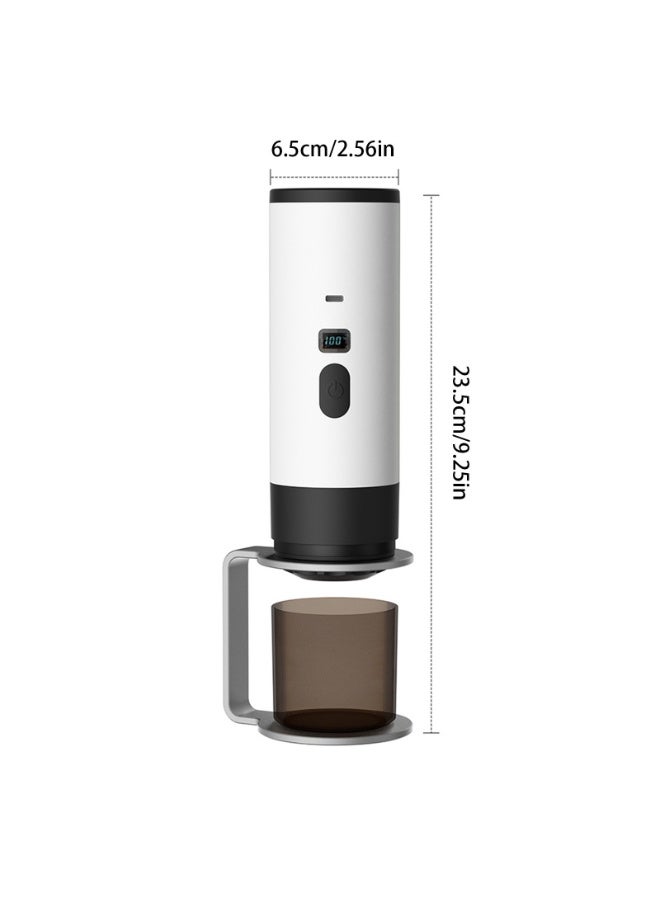 BlueFire Compacts Electric Capsule Coffee Espresso Machine | 90°C Auto Heating Technology | 7800mAh USB Rechargeable Portable Espresso Maker | One-Touch Operation | Fast Heating in 8–10 Minutes | Barista-Quality Coffee Anywhere | Travel, Camping & Office Mini Coffee Maker | Detachable Design for Easy Cleaning | ABS & Stainless Steel Durable Build | Ideal for On-the-Go Professionals, Travelers & Coffee Lovers | Compact & Lightweight Design Fits in Backpacks | Fresh Espresso Anytime, Anywhere | USB Rechargeable Cordless Coffee Maker for Outdoor & Home Use | Perfect Gift for Coffee Enthusiasts | Compatible with Capsule Espresso Pods - Image 3