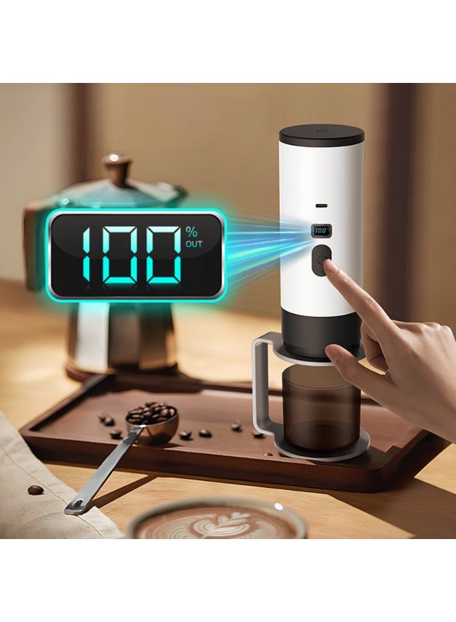 BlueFire Compacts Electric Capsule Coffee Espresso Machine | 90°C Auto Heating Technology | 7800mAh USB Rechargeable Portable Espresso Maker | One-Touch Operation | Fast Heating in 8–10 Minutes | Barista-Quality Coffee Anywhere | Travel, Camping & Office Mini Coffee Maker | Detachable Design for Easy Cleaning | ABS & Stainless Steel Durable Build | Ideal for On-the-Go Professionals, Travelers & Coffee Lovers | Compact & Lightweight Design Fits in Backpacks | Fresh Espresso Anytime, Anywhere | USB Rechargeable Cordless Coffee Maker for Outdoor & Home Use | Perfect Gift for Coffee Enthusiasts | Compatible with Capsule Espresso Pods - Image 2