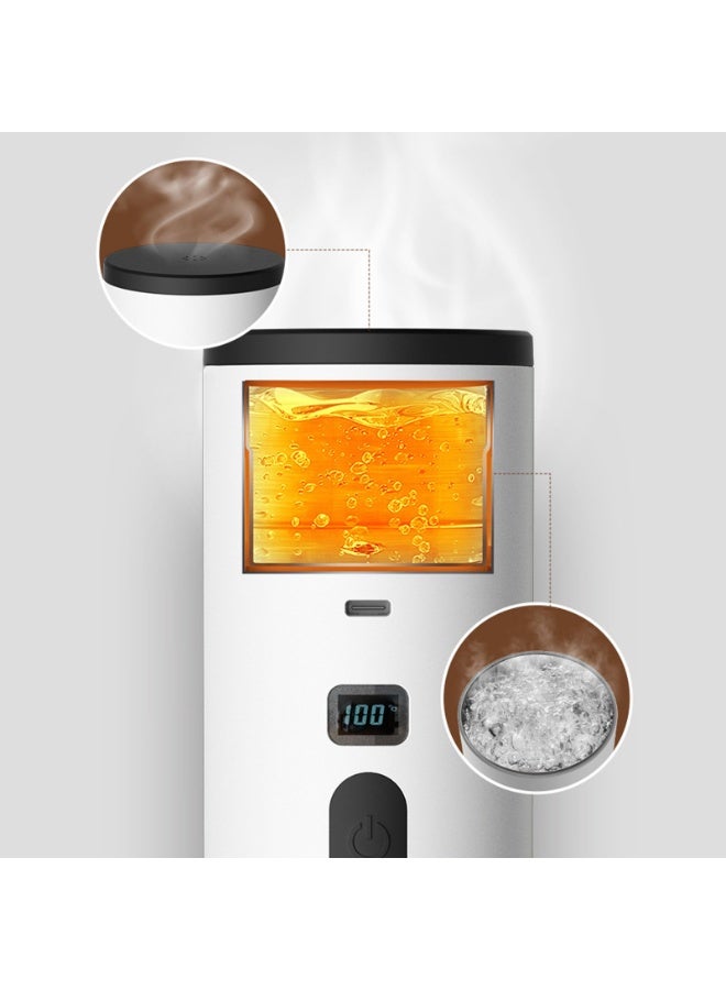 BlueFire Compacts Electric Capsule Coffee Espresso Machine | 90°C Auto Heating Technology | 7800mAh USB Rechargeable Portable Espresso Maker | One-Touch Operation | Fast Heating in 8–10 Minutes | Barista-Quality Coffee Anywhere | Travel, Camping & Office Mini Coffee Maker | Detachable Design for Easy Cleaning | ABS & Stainless Steel Durable Build | Ideal for On-the-Go Professionals, Travelers & Coffee Lovers | Compact & Lightweight Design Fits in Backpacks | Fresh Espresso Anytime, Anywhere | USB Rechargeable Cordless Coffee Maker for Outdoor & Home Use | Perfect Gift for Coffee Enthusiasts | Compatible with Capsule Espresso Pods - Image 4