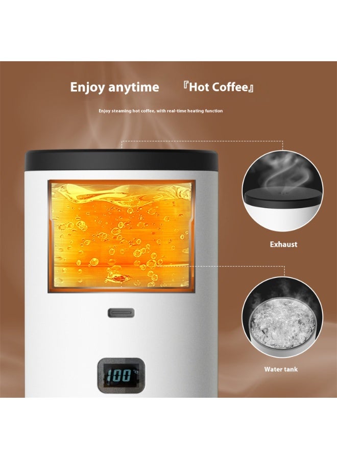 BlueFire Compacts Electric Capsule Coffee Espresso Machine | 90°C Auto Heating Technology | 7800mAh USB Rechargeable Portable Espresso Maker | One-Touch Operation | Fast Heating in 8–10 Minutes | Barista-Quality Coffee Anywhere | Travel, Camping & Office Mini Coffee Maker | Detachable Design for Easy Cleaning | ABS & Stainless Steel Durable Build | Ideal for On-the-Go Professionals, Travelers & Coffee Lovers | Compact & Lightweight Design Fits in Backpacks | Fresh Espresso Anytime, Anywhere | USB Rechargeable Cordless Coffee Maker for Outdoor & Home Use | Perfect Gift for Coffee Enthusiasts | Compatible with Capsule Espresso Pods - Image 5