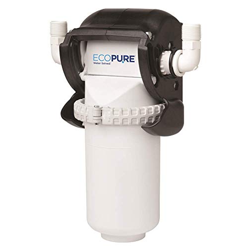 EcoPure EPWHE Whole Home Pivotal Water Filtration System – Reduces Sediment & Chlorine Taste & Odor – Installs on Main Water Line – 6-Month Filter Included – Tool-Free, Mess-Free Changes - Image 1