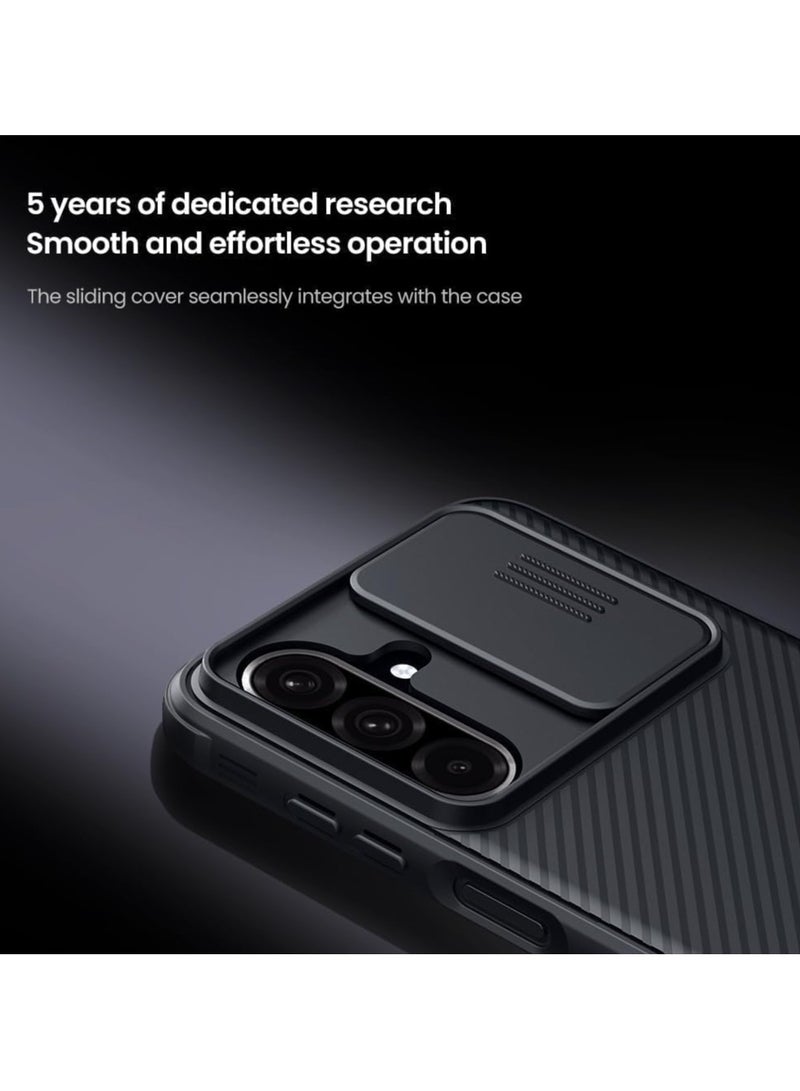 Nillkin Lens Slide Case Compatible with Samsung Galaxy A26 5G, TPU Soft Border+PC Hard Backboard Seismic and Anti Fall, Non-Slip Slim Protection Case Back Cover for Galaxy A26 5G (Black)  - Image 2