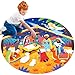 MoinKidz Wooden Nativity Puzzle for Kids Ages 48 Kids Floor Puzzles for Ages 35 Large 48 Piece Round Christmas Wooden Jigsaw Puzzle for 6 7 8 Year Old - Image 2