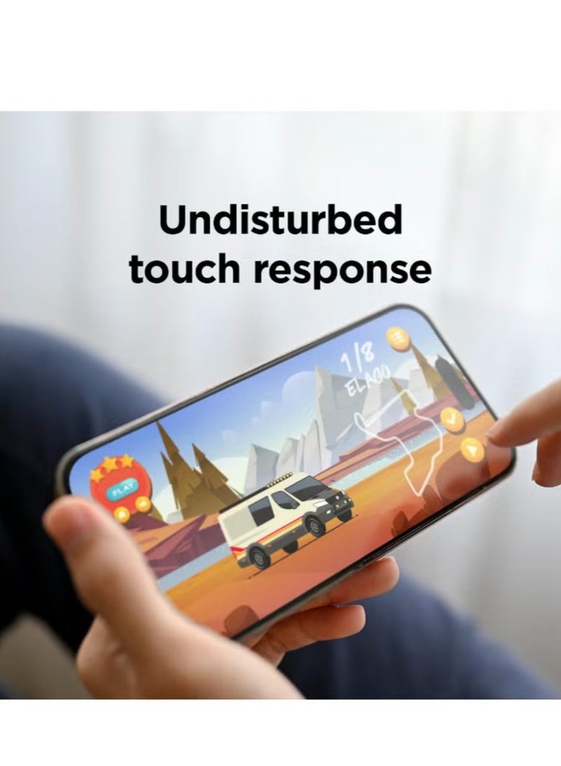 أوريجنال واقي شاشة الخصوصية لهاتف VIVO Y19S - زجاج مقسّى مضاد للكهرباء الساكنة مع خصوصية ESD، صلابة 9H، مضاد للتجسس، مقاوم للغبار، ملمس فائق النعومة - Image 4