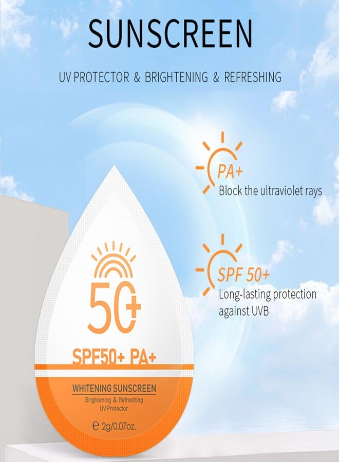 ZARICS Mini Sunscreen Bulk, 30 Pcs SPF 50+ Mini Sunscreen Travel Size For Face & Body, Sunscreen Packets Party Favor, Bulk Sun screen, Waterproof & Non-Greasy, Perfect for Thank You Gifts & Beach Must Haves - Image 2