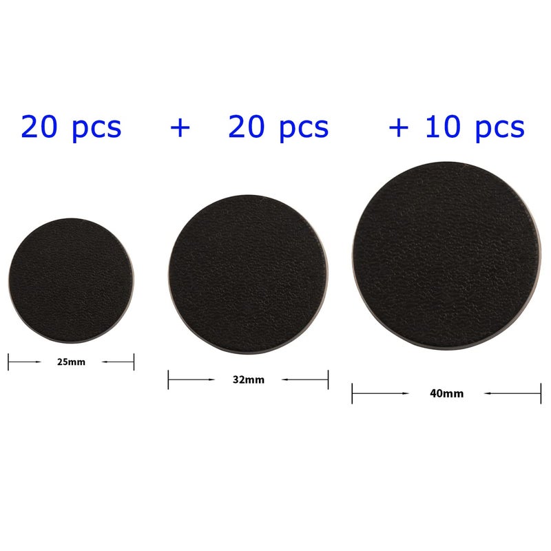 N.C NC EBCO 50Pcs Mix Round Plastic Model Bases 25mm/32mm/40mm for Gaming Miniatures or Wargames Role Playing Board Game Figure Toy - Image 5