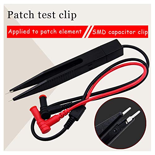 Comidox 2PCS SMD LCR Chip Test Clip Capacitance Inductor Resistance Test Clip Meter Lead Probe Multimeter Tweezer - Image 5