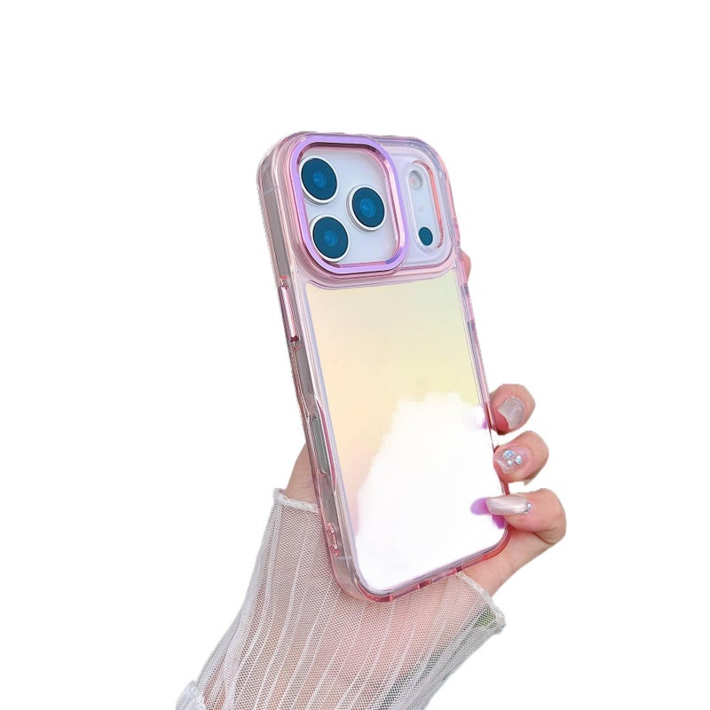 MS غطاء واقي بTPU لـ iPhone 17 / 17 Air / 17 Pro / 17 Pro Max مع مقاوم للصدمات وحماية من السقوط مع مقاوم للصدمات مع تغطية كاملة مع لمسة نهائية غير لامعة باللون وردي من مادة TPU باللو. - Image 1