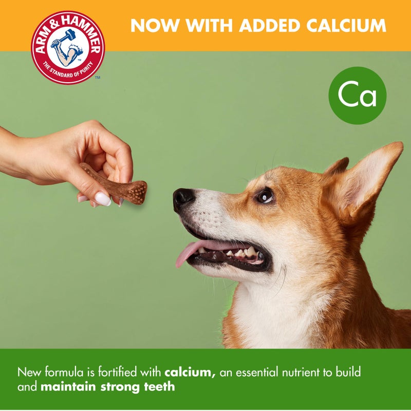 Arm & Hammer for Pets Nubbies Dental Treats for Dogs with Baking Soda and Calcium, Treat Chews Help Fight Bad Breath, Plaque & Tartar without Brushing, Peanut Butter, 20 Pcs (Packaging may vary) - Image 5