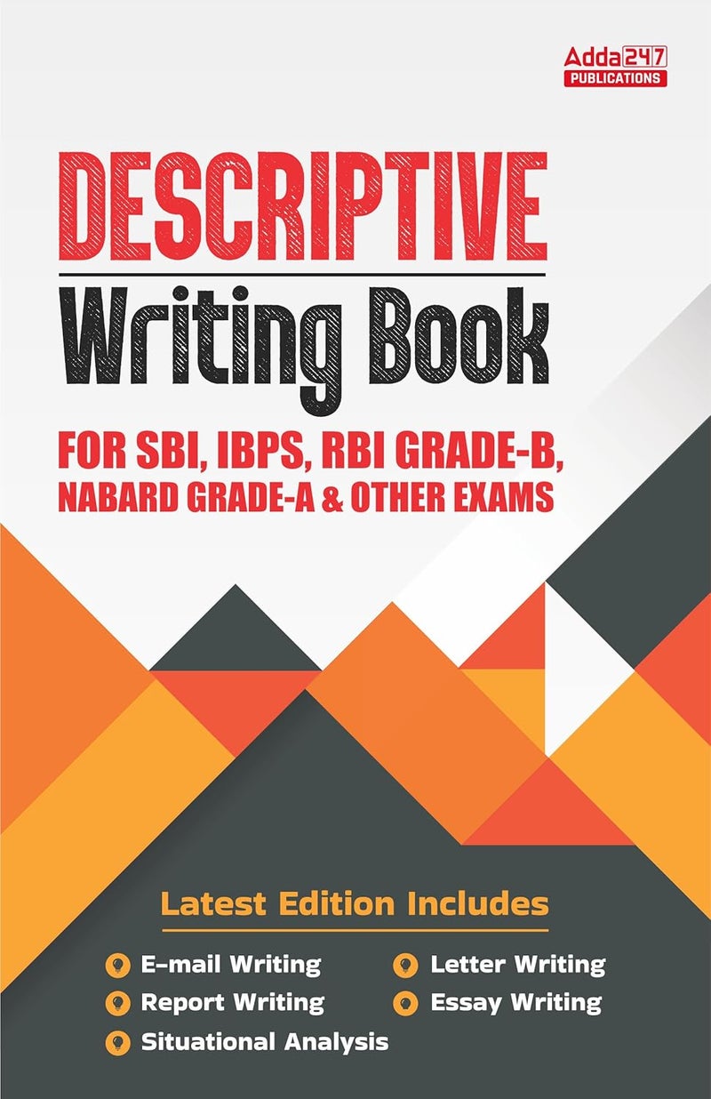 Descriptive Writing Book for SSC, IBPS PO and other Bank Exams (English Printed Edition) by Adda247 Publications