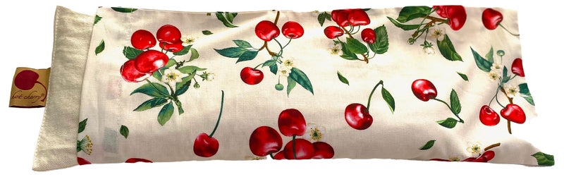 Hot Cherry Cervical/Rectangular Pillow, Natural Denim, w/Cherry case Cherry Pit-Stone, Hot/Cold, Moist Heat Pack, Pain Relief, Microwavable-Washable - Image 5