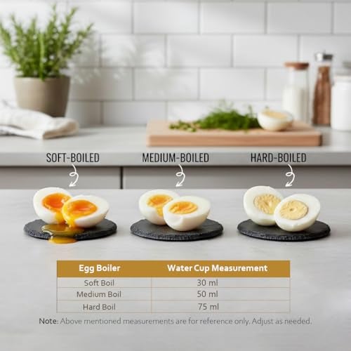 THEMISTO TH-611 350w Egg Boiler/Poacher/Cooker for Steaming, Cooking & Boiling (14 eggs) - Image 2