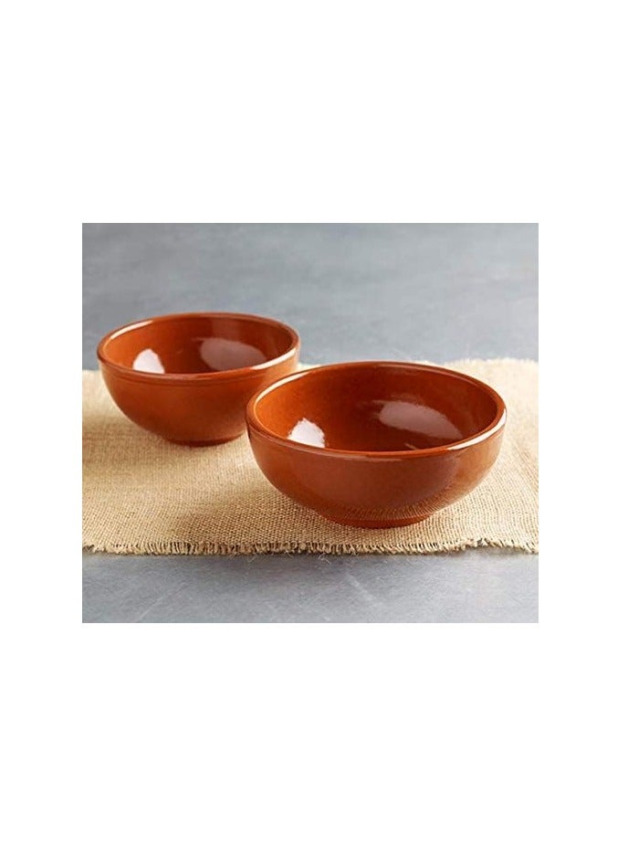 Regas Mud Clay Footed Soup Bowl Made In Spain-15CM - Image 2