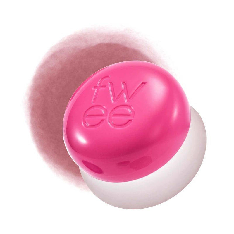 fwee fwee Blurry Pudding Pot  Airbrushed Blush  Lip Buildable Pigment Longlasting Lightweight Easy to Blend Natural Soft Matte Finish  Sth Dusty Pink  017 oz 