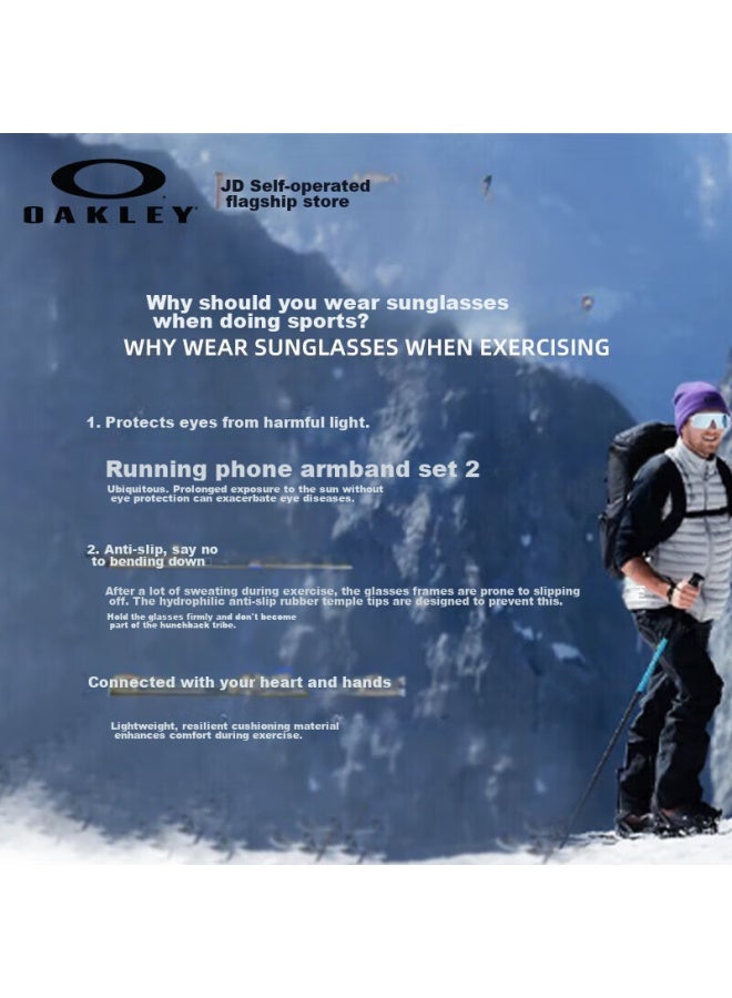 Oakley Sports Glasses, Cycling Glasses, Windproof Glasses, Sunglasses, Radar Ev Path 0Oo9208 - Image 4