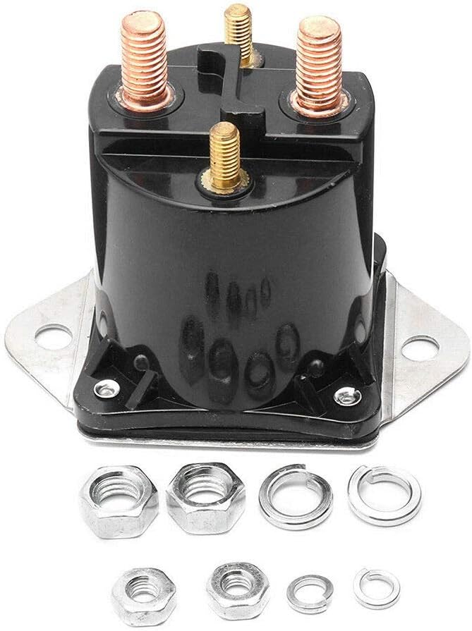 Viefow 12V Club Car Starter Solenoid,Gas Golf Cart Solenoid Fits Club Car 1984-Up DS/04+ Precedent Gas Solenoid Clubcar Replaces Part Number:1012275, 1013609, 435-154,1012275 - Image 1