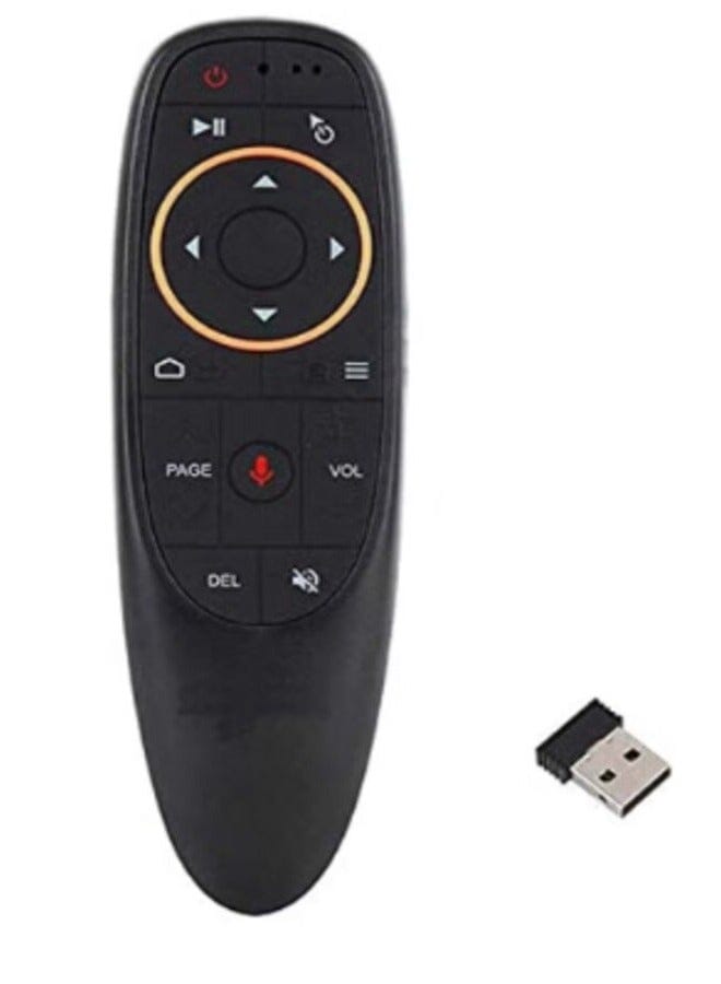 زبون G10 Voice Air Mouse 2.4 جيجا هرتز صوت لاسلكي ذكي للتحكم عن بعد لأجهزة الكمبيوتر المحمول Android TV Box - Image 1