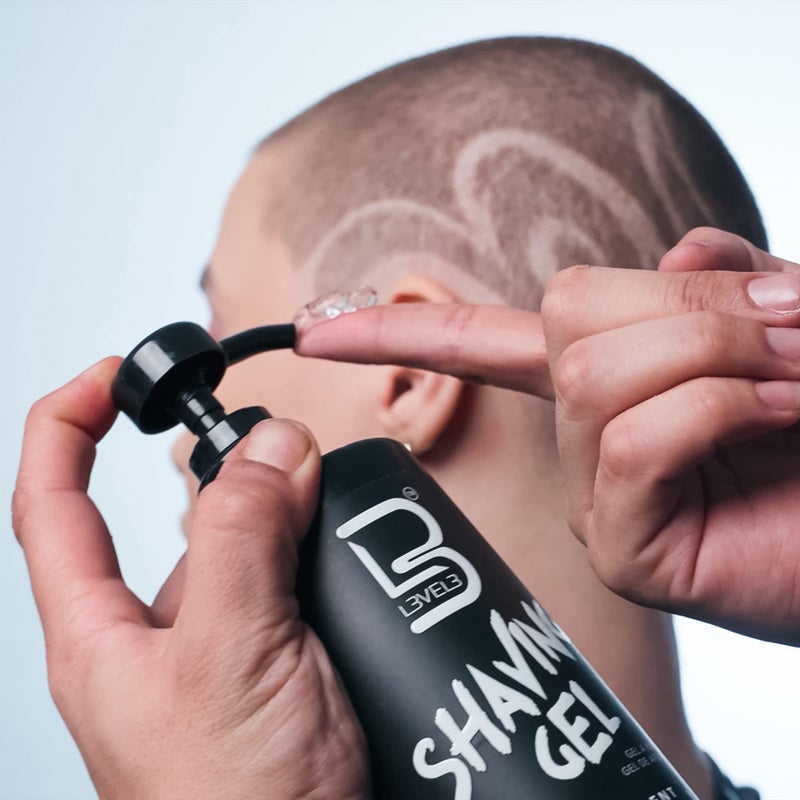 L3 Shaving Gel - Straight Razor Shave Gel - Non-Irritating - Refreshing Smell L3 - No Hot Towel Necessary - Level Three Razor Gel (Ice)