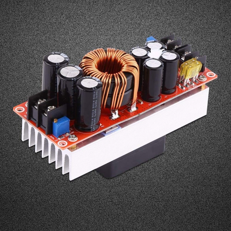 Sorandy 1500W 30A DC DC Boost Converter, Step Up Power Supply Module with Double Sendust Magnets 1.2mm Copper Wires, for Big Power LED Motors 10V to 60V Input 12V to 90V Output - Image 2