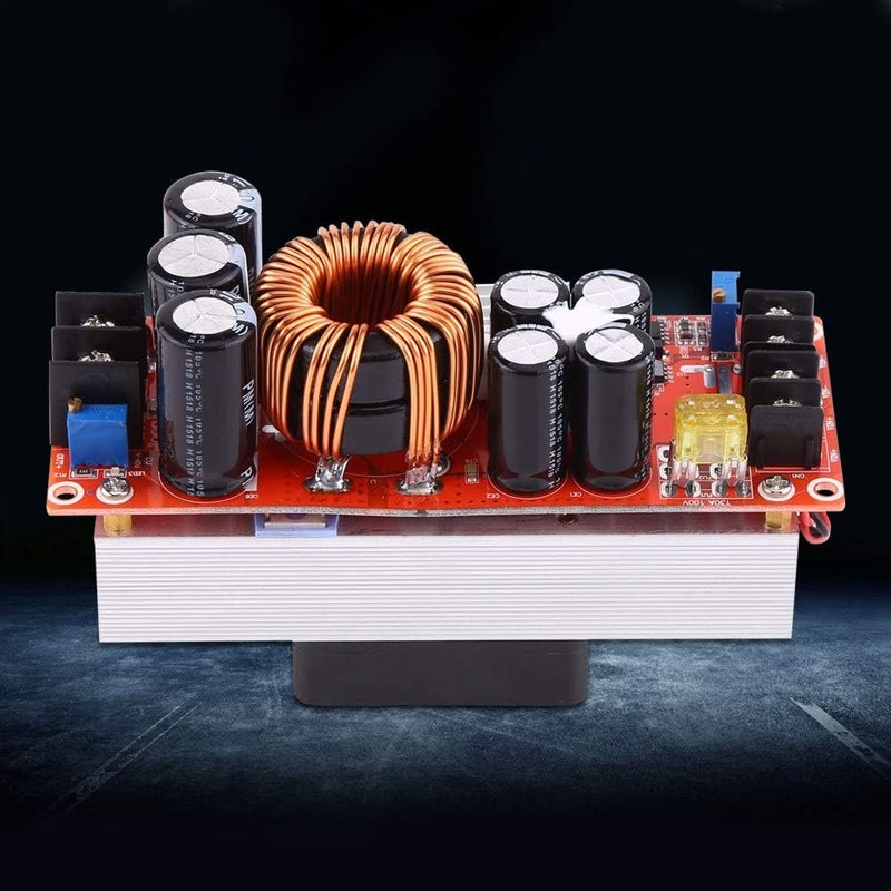 Sorandy 1500W 30A DC DC Boost Converter, Step Up Power Supply Module with Double Sendust Magnets 1.2mm Copper Wires, for Big Power LED Motors 10V to 60V Input 12V to 90V Output - Image 5