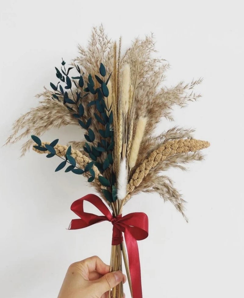 Bluejw Natural Dried Bouquet Flower DIY Material Preserved Lover Grass Everlasting Flower Dried Plants for Home Wedding Decor Low MOQ - Image 1