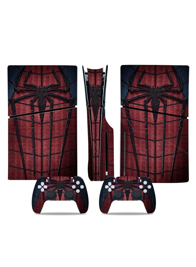 general Ps5 Slim Sticker Film Protective Film Scratch-resistant Waterproof Skin Sticker Optical Drive Digital Can Be 2-Color:Optical Drive DISC145 - Image 2