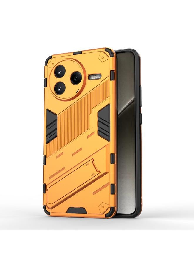 The Bros Case For Redmi K80 / Poco F7 Pro Punk Armor 2 in 1 PC + TPU Phone Case with Holder