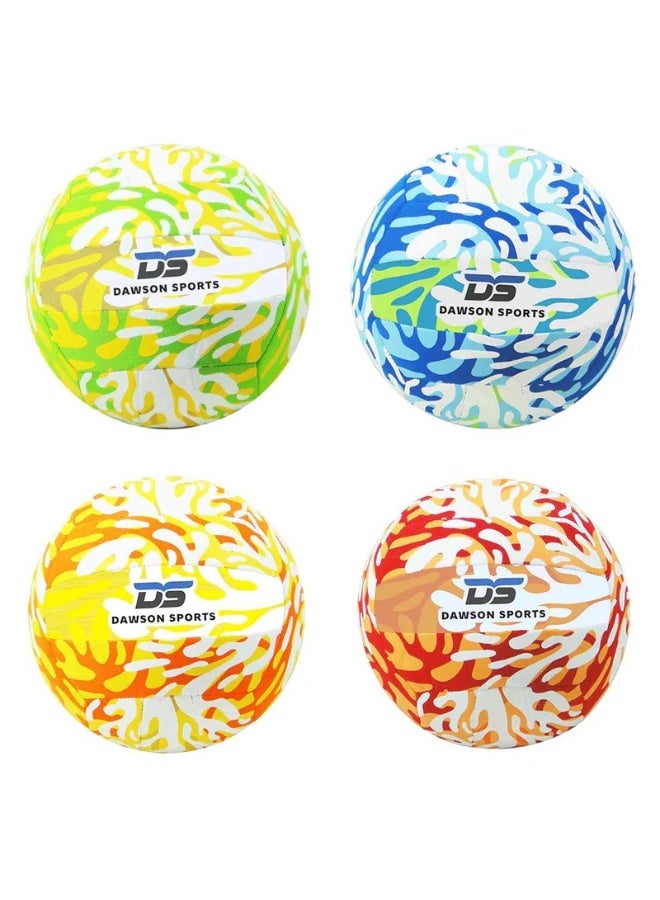 Dawson Sports Beach Volleyball, 8.5 Inch, Red Patterned - Image 2