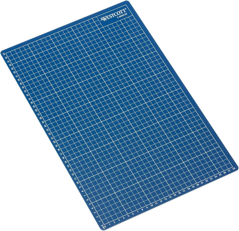 Westcott E-46003 00-I Cutting Mat DIN A3 Plastic Pack of 5 Blue - Image 2