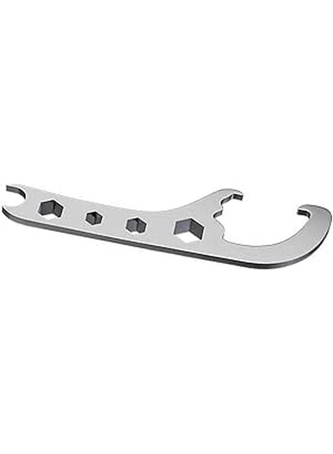 Heavy Duty Metal Can Opener With Wrench Function Portable Lid Lifter Tool - Image 1
