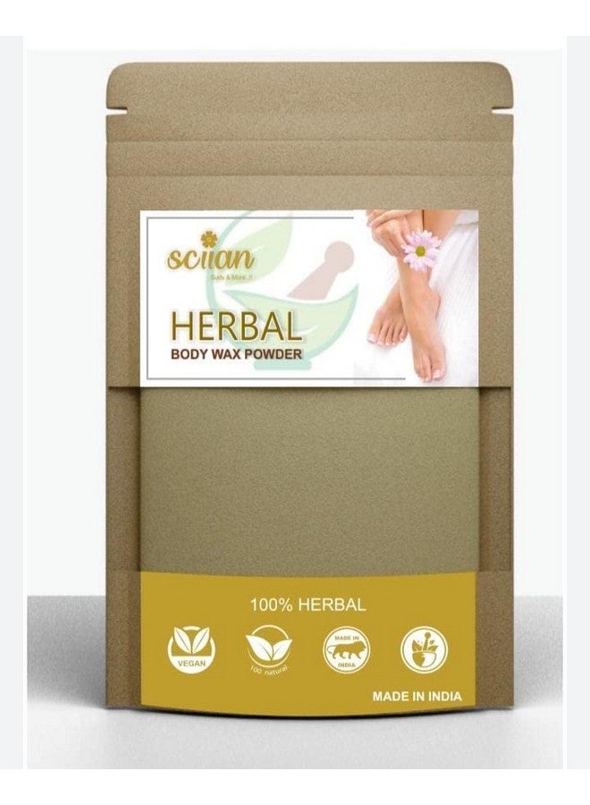 SCIIAN Wax Powder For Hair Removal | Wax Powder For Hair Removal Body | 5 Minutes Herbal Wax Powder Easy To Use At Home | No Chemicals - No Irritation | Easy To Use At Home 100gm - Image 1