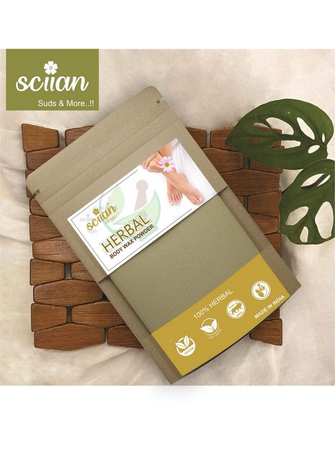 SCIIAN Wax Powder For Hair Removal | Wax Powder For Hair Removal Body | 5 Minutes Herbal Wax Powder Easy To Use At Home | No Chemicals - No Irritation | Easy To Use At Home 100gm - Image 2