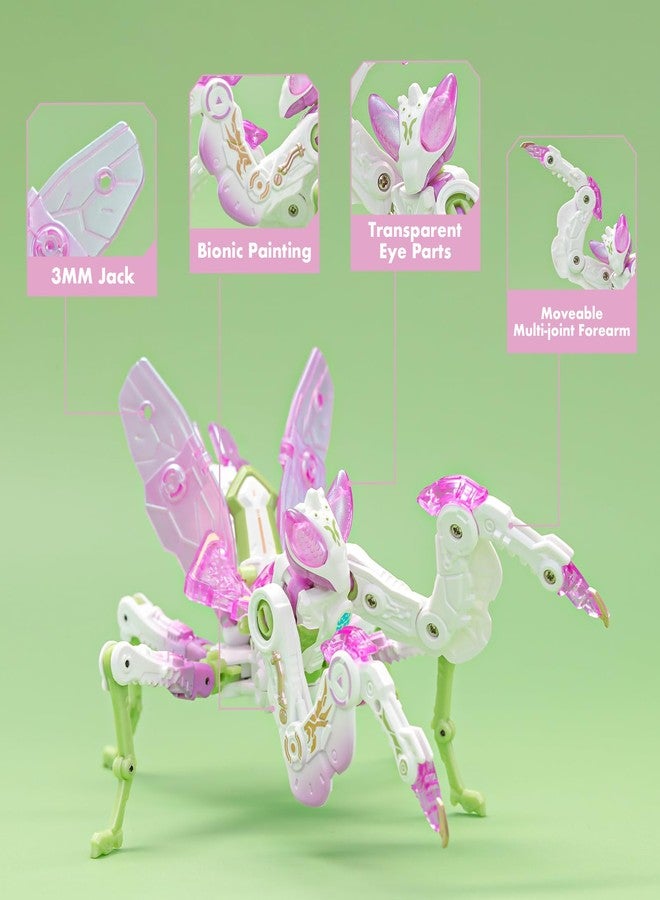 52TOYS BEASTBOX BB-37LO ألعاب التحول لوتس، شخصية عمل، ألعاب تحويل إلى ميكا ومكعب، هدية مثالية لحفلات عيد الميلاد للمراهقين والبالغين، مستوحاة من اليرقة. - Image 2