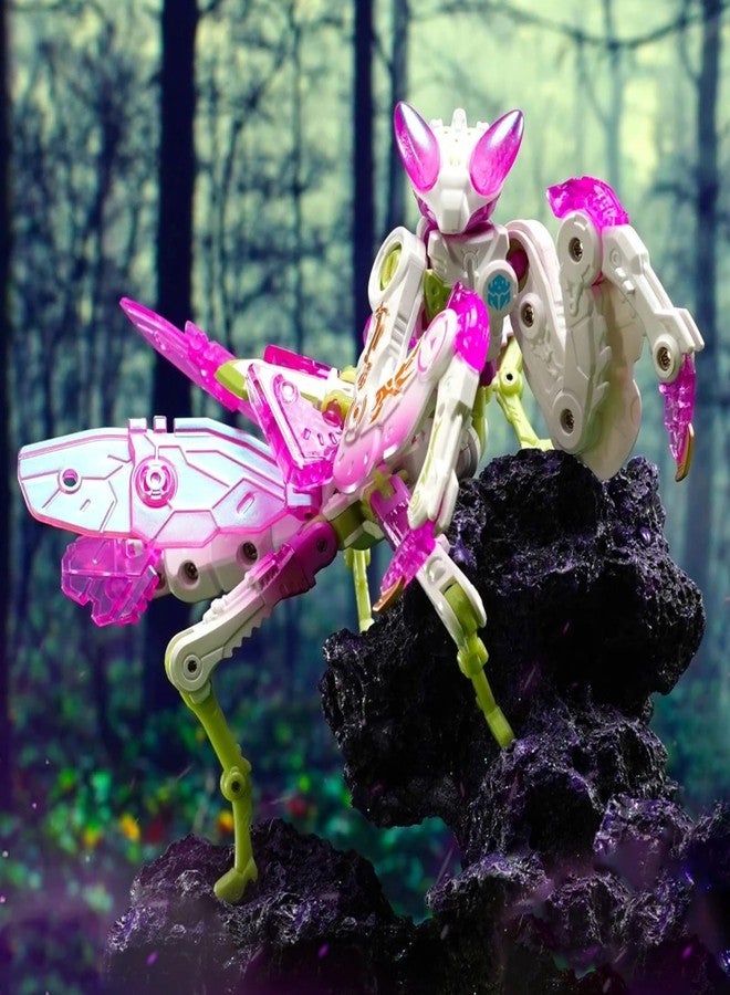 52TOYS BEASTBOX BB-37LO ألعاب التحول لوتس، شخصية عمل، ألعاب تحويل إلى ميكا ومكعب، هدية مثالية لحفلات عيد الميلاد للمراهقين والبالغين، مستوحاة من اليرقة. - Image 4