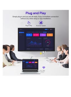 Generic Wireless HDMI Transmitter and Receiver, Portable Wireless HDMI Extender Kit, 1080P@60Hz Wireless HDMI Extender 50M/165FT Range, for Extend/Mirror, Video Audio Projection, PS4/5, TV, Desktop  - Image 2