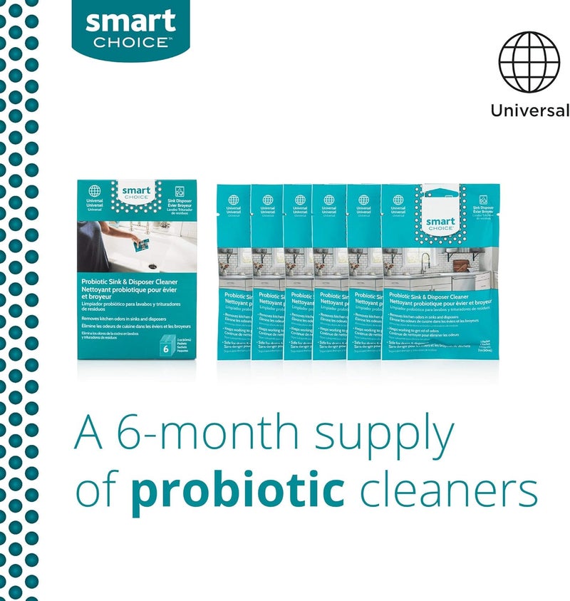 SmartChoice 10SCPROS02 Sink and Disposer Cleaner, 6 Treatments - Image 2