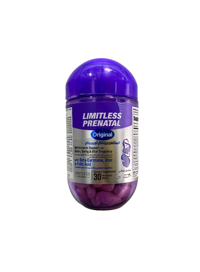 LIMITLESS Prenatal ORIGNAL 30Tab