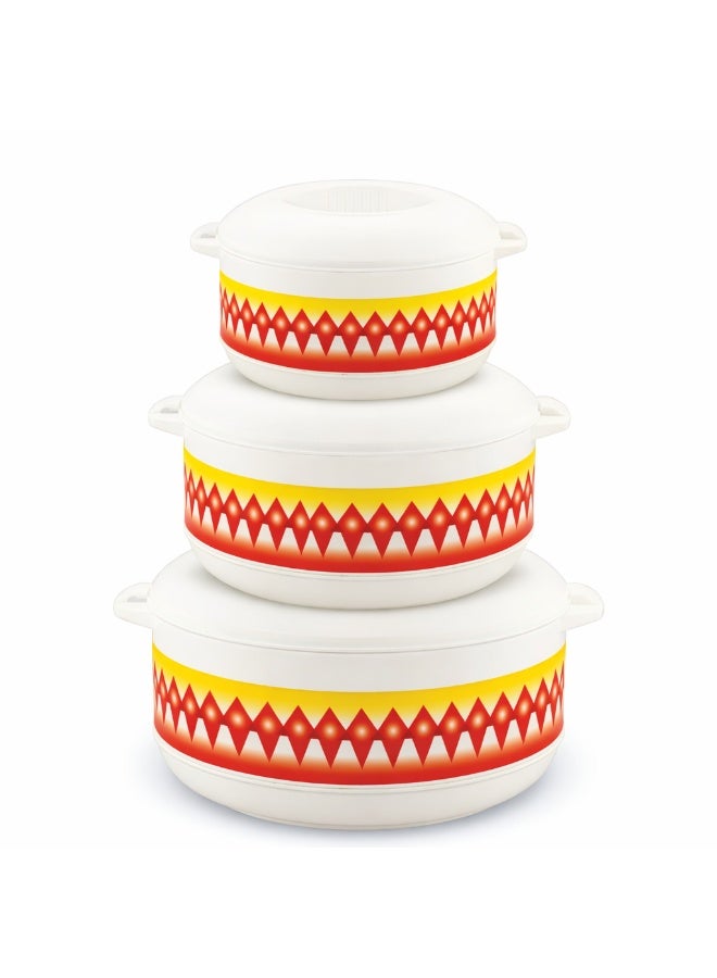 داك طقم حافظات طعام حرارية — 3 قطع مع احتفاظ ممتاز بالحرارة (1000 مل – 1500 مل – 2500 مل) - Image 1