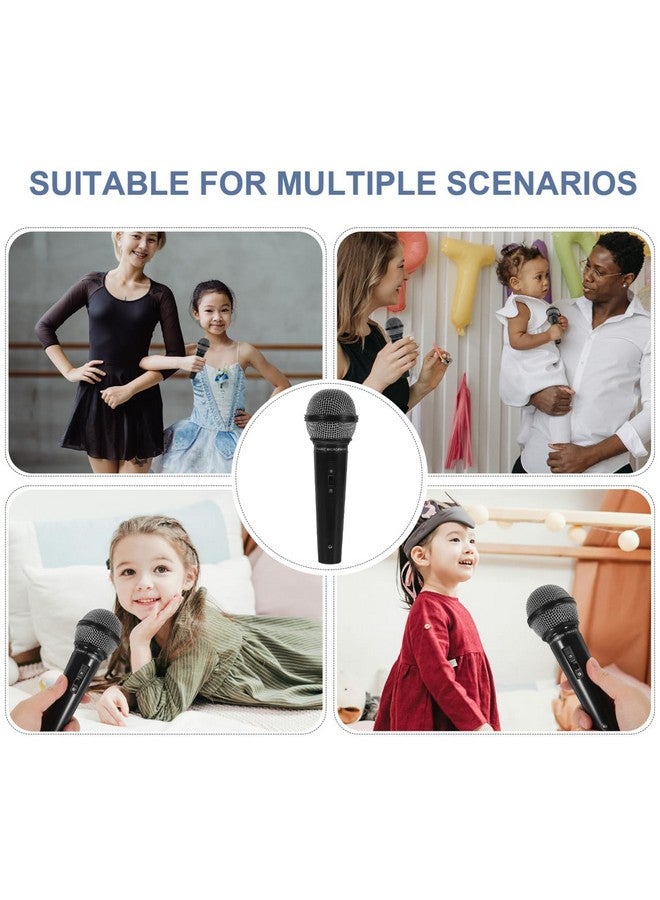 STOBOK 1Pc Fake Microphone Pretend Microphone Toy Fake Mic Stage Performances Prop for Kids Cosplay Party Favors, 16.5x5cm - Image 3