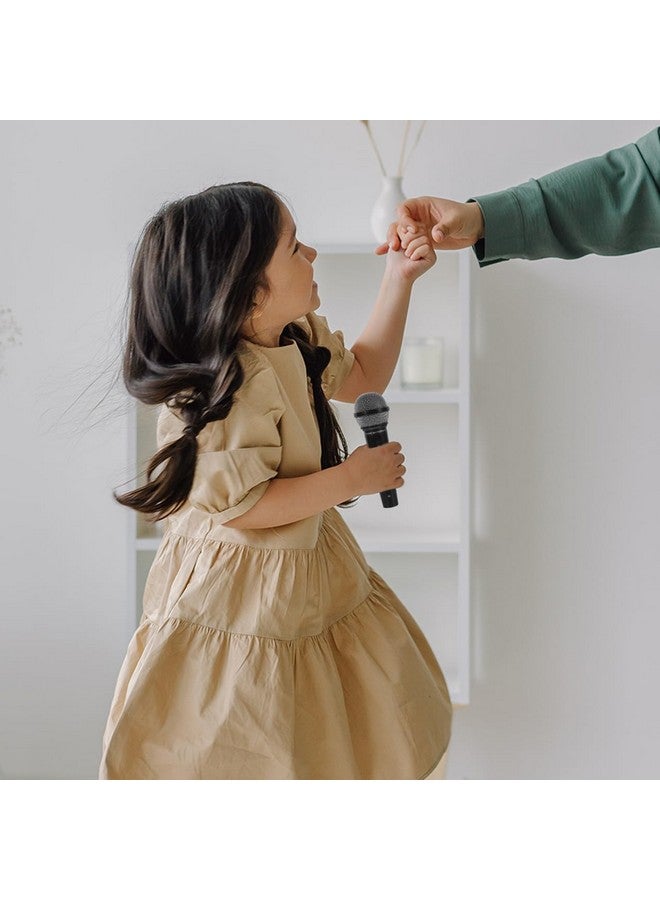 STOBOK 1Pc Fake Microphone Pretend Microphone Toy Fake Mic Stage Performances Prop for Kids Cosplay Party Favors, 16.5x5cm - Image 5