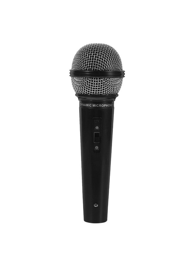 STOBOK 1Pc Fake Microphone Pretend Microphone Toy Fake Mic Stage Performances Prop for Kids Cosplay Party Favors, 16.5x5cm - Image 1