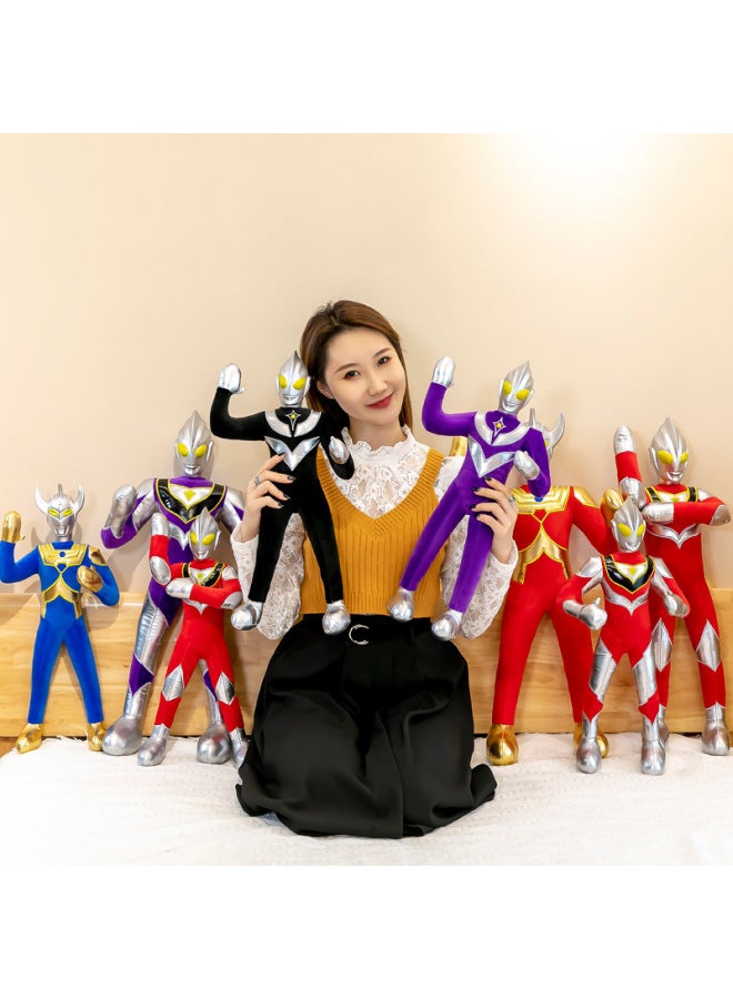 Ultraman Doll Rag Doll Anime Plush Doll Large Rag Doll For Boys Birthday Gift-Color:Purple DiGa-Height:70cm - Image 5