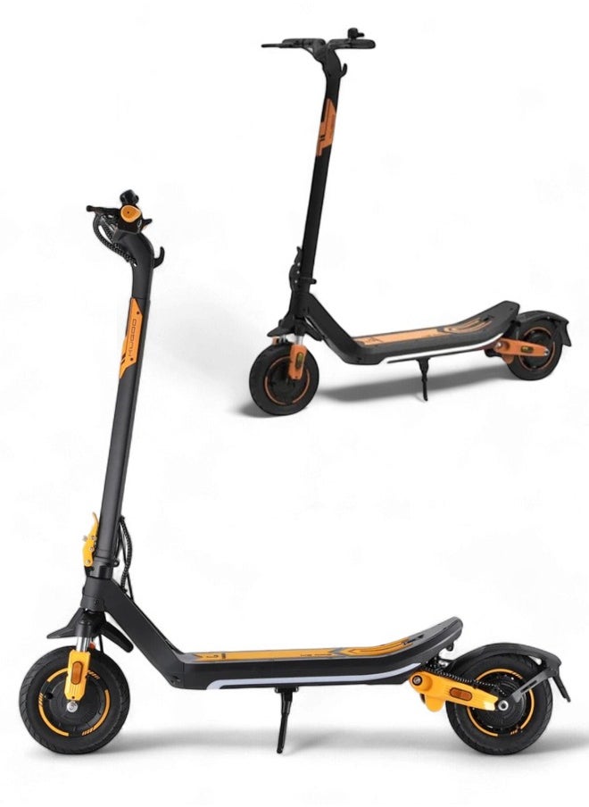 KUGOO - Electric Scooter 600W with NFC Key Access, 48V 13Ah Battery, Lightweight 28kg Design, 10-Inch Tires, Front & Rear Suspension, and Intelligent Braking System – Max Speed 45 km/h, Tested for 40km Range - Image 1