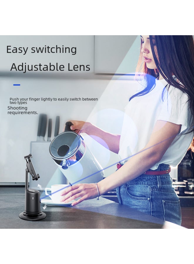 Neutral New Product 360 Intelligent Follow-up Pan-tilt Artifact Free App Video Shooting Live Ai Recognition Face Tracking Stabilizer - Image 4