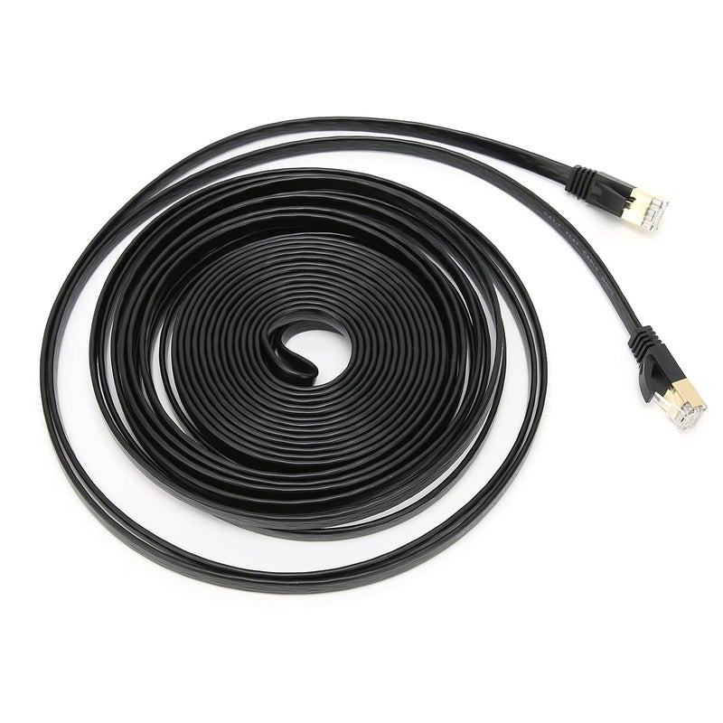 Network Cable 10 Gigabit CAT7 8 - Core Twisted Pair 30 Meter, Double Shielded PVC Outer Layer - Heavy Duty Ethernet Cable, High - Speed Data Transfer, Ideal for Home and Office (3M) - Image 5