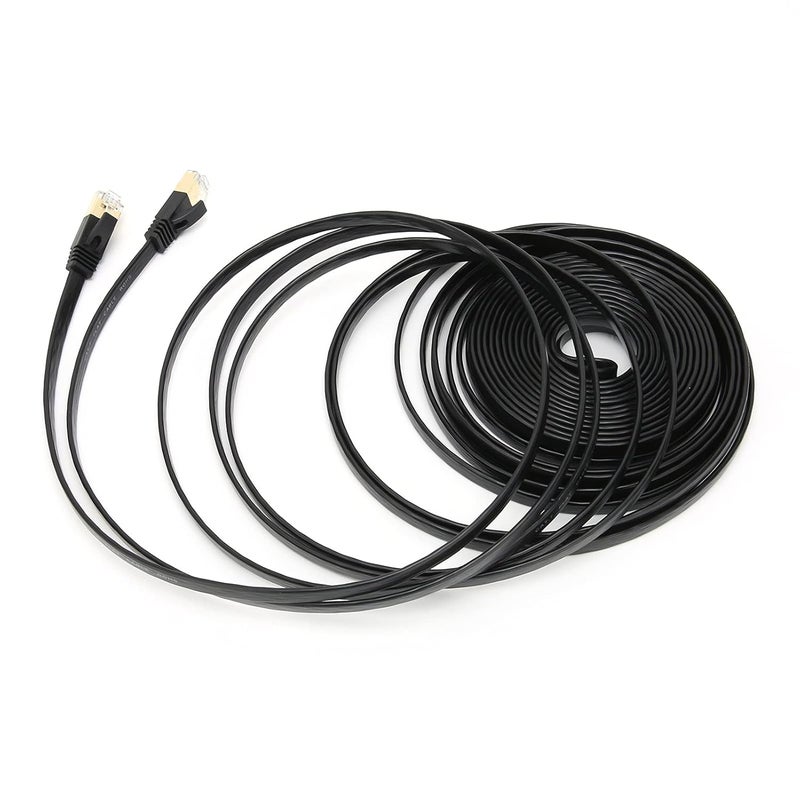 Network Cable 10 Gigabit CAT7 8 - Core Twisted Pair 30 Meter, Double Shielded PVC Outer Layer - Heavy Duty Ethernet Cable, High - Speed Data Transfer, Ideal for Home and Office (3M) - Image 4