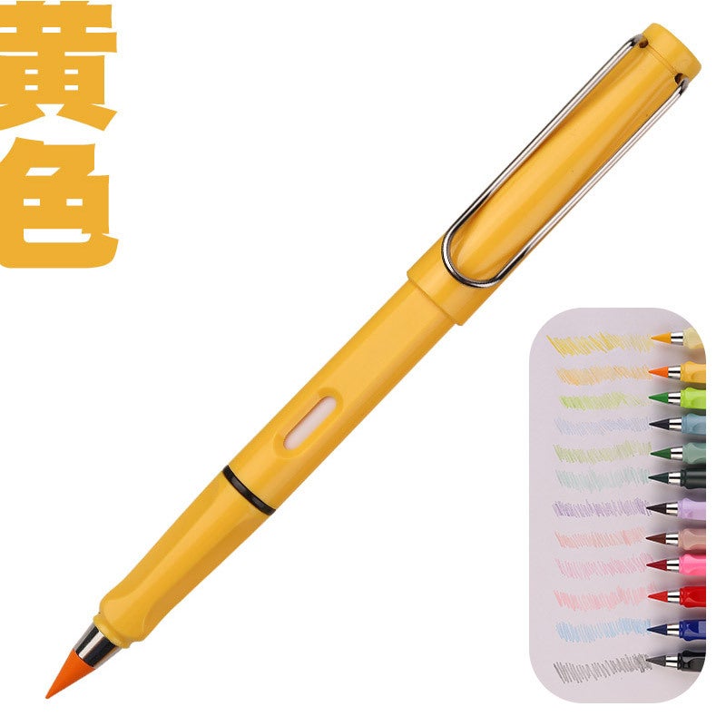 [-Selling Large-Pole Regular Model] Black Technology Eternal Posture Pencil, No Need To Sharpen Pencil, Not Easy To Break When Painting - Image 1