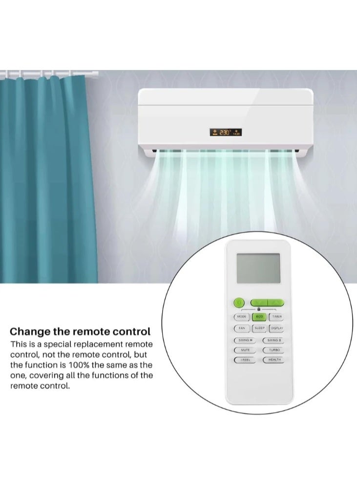 Remote control Replacement compatible with ROWA Air conditioner - Image 2