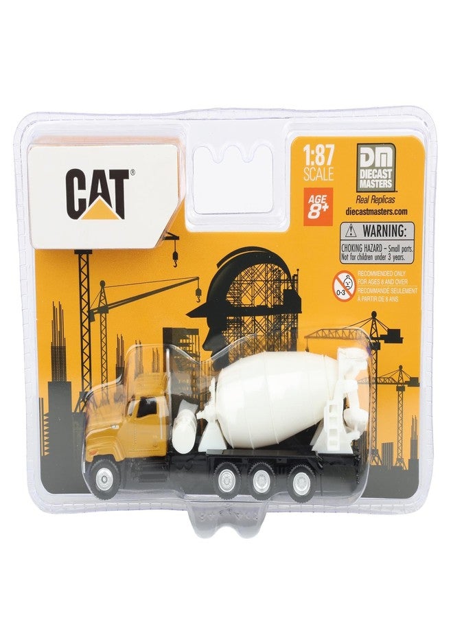 Diecast Masters 1/87 CAT CT681 Concrete Mixer Truck 84664CS - Image 2